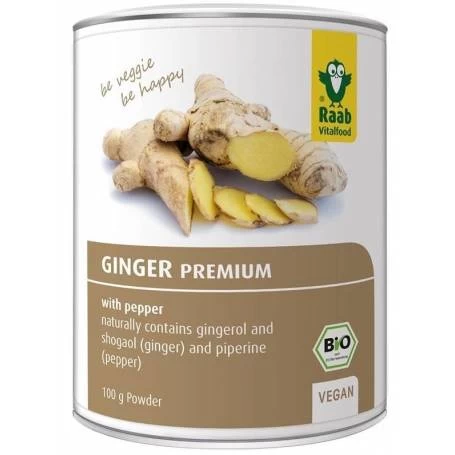 GHIMBIR PUDRA PREMIUM BIO 100g, Raab