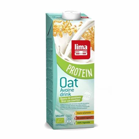 Lapte de ovaz cu proteine bio 1l - Lima  