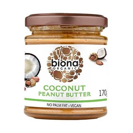 Unt de arahide si cocos bio 170g - Biona