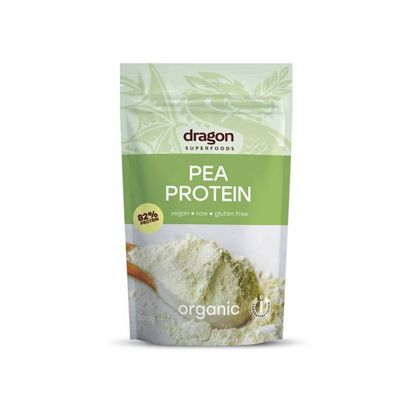 Pudra proteica din mazare eco-bio 200g - Dragon Superfoods
