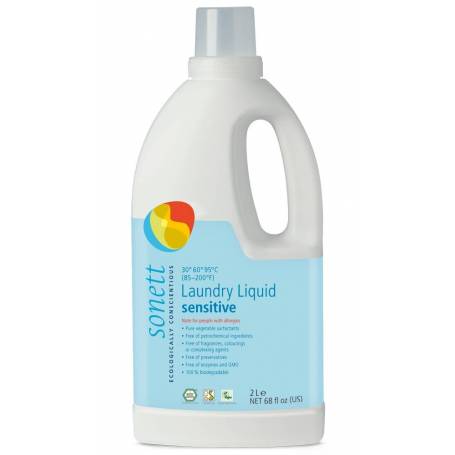 Detergent ecologic pt. rufe albe si colorate, neutru 2L - Sonett