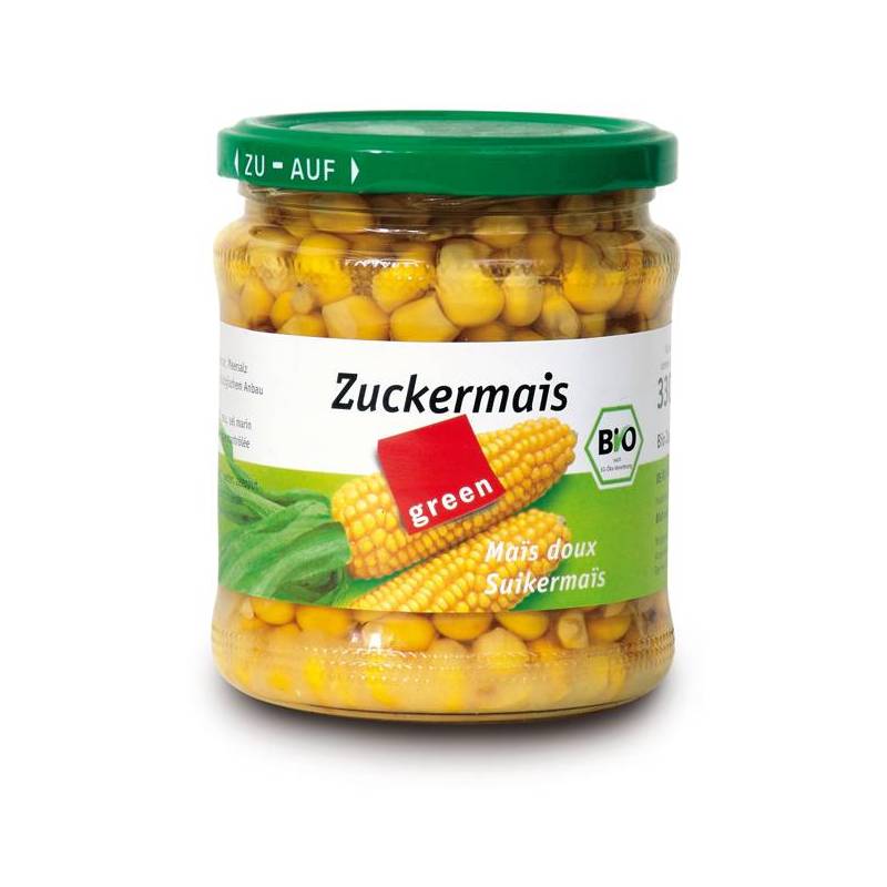 Porumb dulce eco-bio 330g - Green Organics