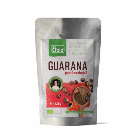 GUARANA pulbere raw bio 125g - OBio