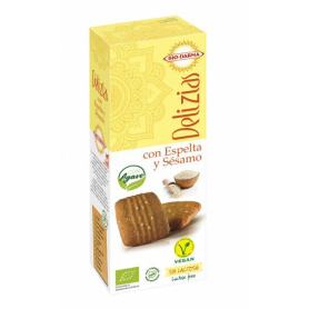 Biscuiti din spelta cu susan, indulciti cu agave ECO-BIO 135g Bio Darma
