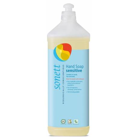 SAPUN LICHID - GEL DE DUS ECOLOGIC NEUTRU 1000ml - SONETT