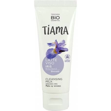 Lapte demachiant cu iris bio 75ml, Tiama