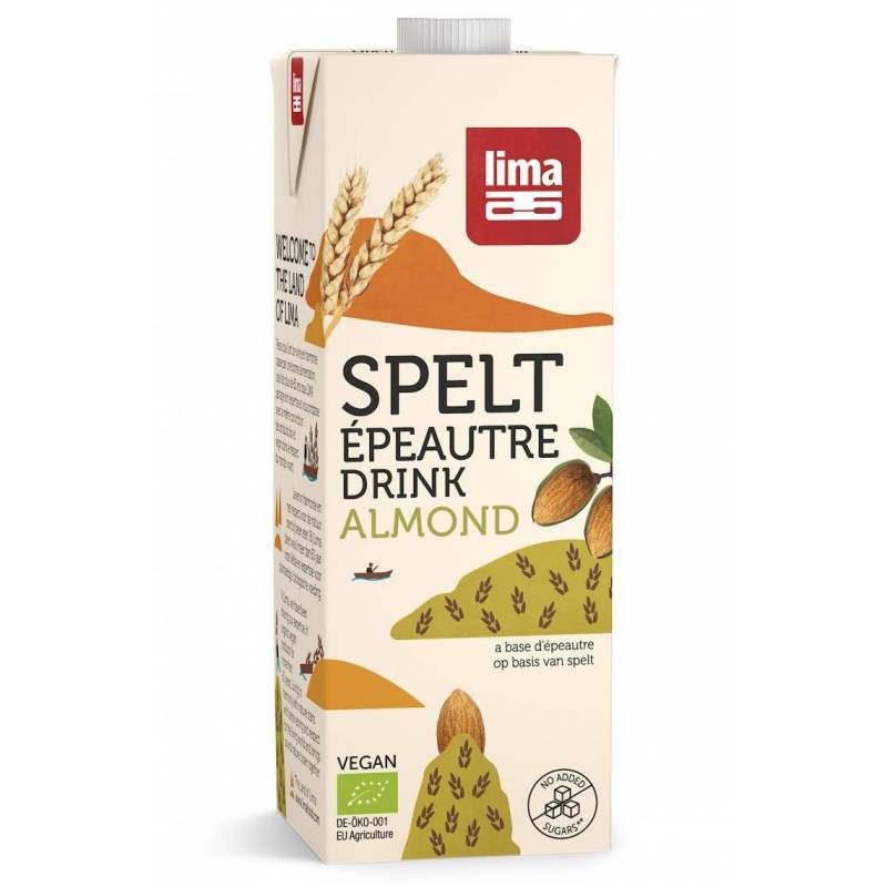 Lapte de spelta cu migdale 1l - Lima
