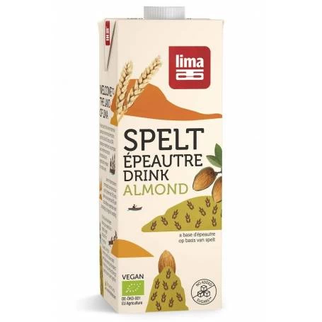 Lapte de spelta cu migdale 1l - Lima