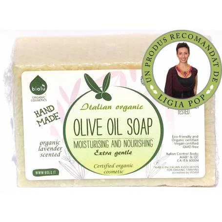 Sapun cu ulei de masline 140g eco – BIOLU