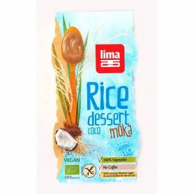 Desert din orez cu cocos si moka bio 2x100g - Lima
