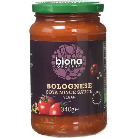 Sos Bolognese cu soia eco-bio 340g Biona