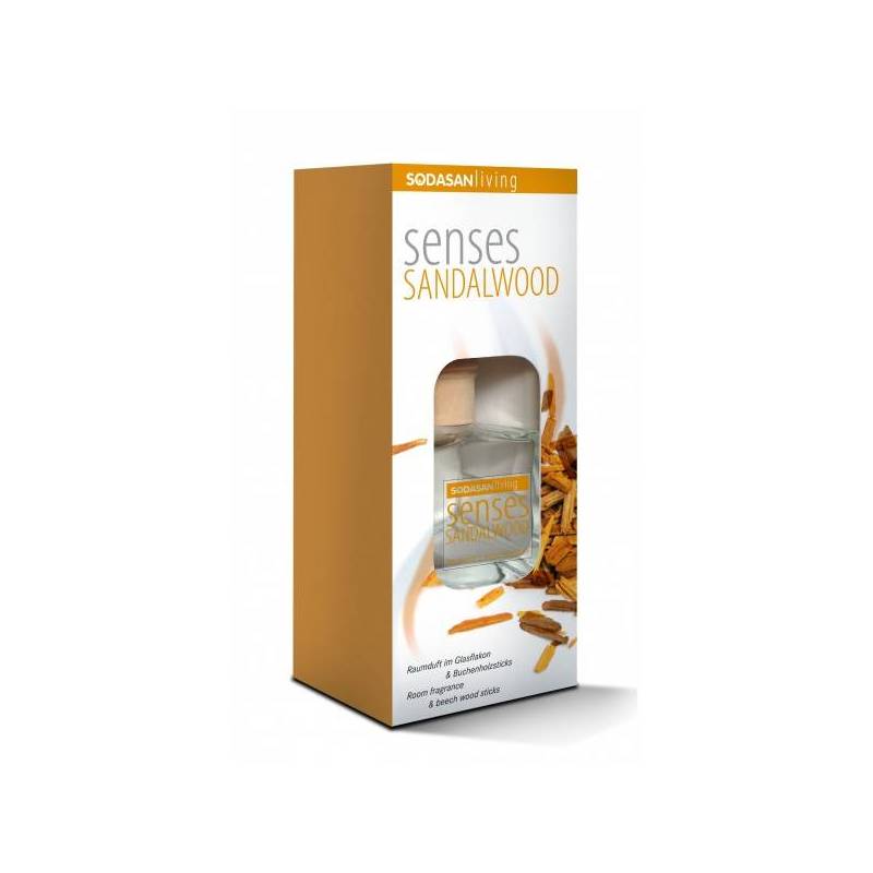 Odorizant De Camera Bio SENSES Lemn de Santal 200 ml - SODASAN