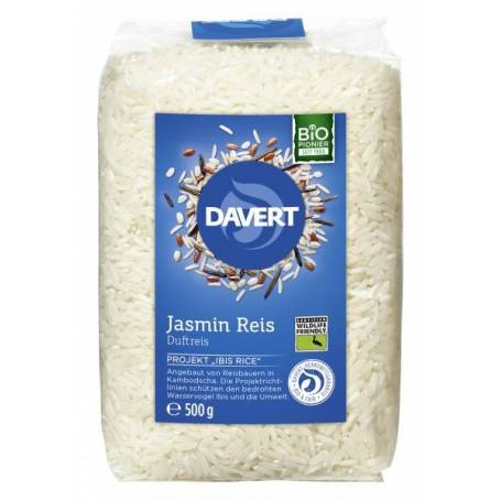 Orez Jasmin alb 500g Wildlife Friendly eco-bio, DAVERT