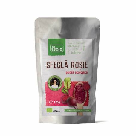 Sfecla rosie pudra eco-bio 125g - Obio