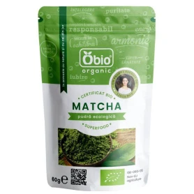 MATCHA (CEAI VERDE) PULBERE ECO-BIO 60g - OBIO