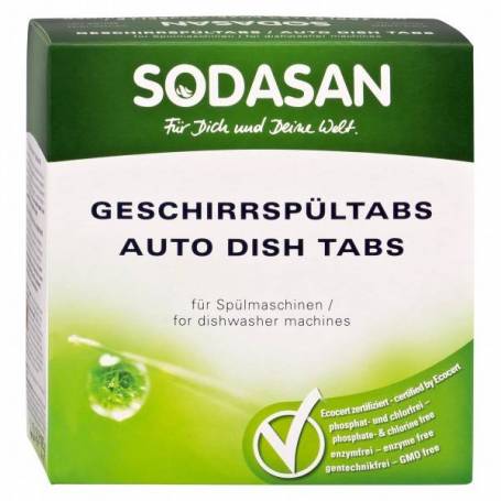 Tablete ecologice pentru masina de spalat vase 625g - SODASAN