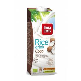 Lapte de orez cu cocos bio 1l - Lima