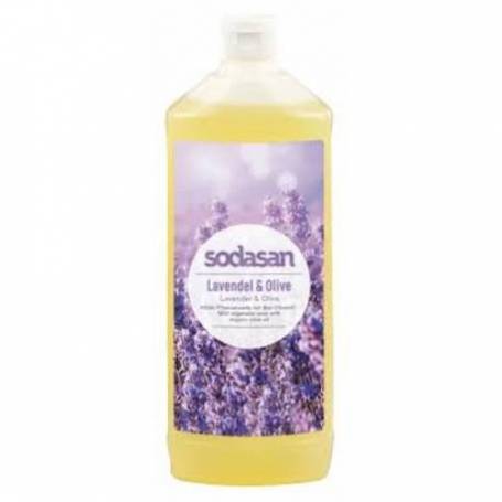 Sapun lichid/gel de dus ecologic Lavanda - Masline 1L - SODASAN