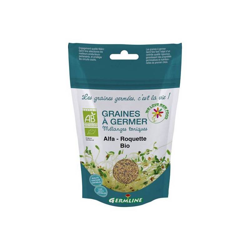 Mix alfalfa si rucola pt. germinat eco-bio 150g - Germline