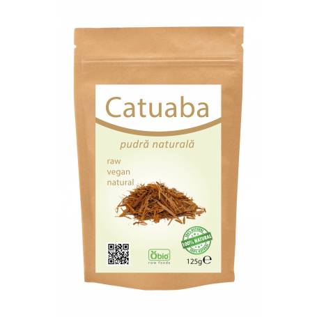 Catuaba pulbere raw eco-bio 125g OBio