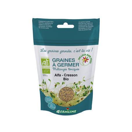 Alfalfa si creson seminte pt. germinat eco-bio 150g - Germline