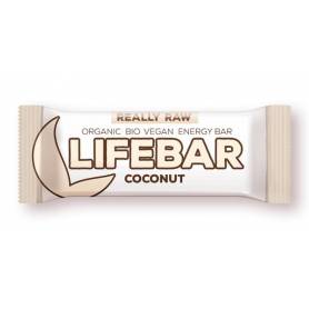 Baton cu nuca de cocos raw eco-bio 47g - Lifebar