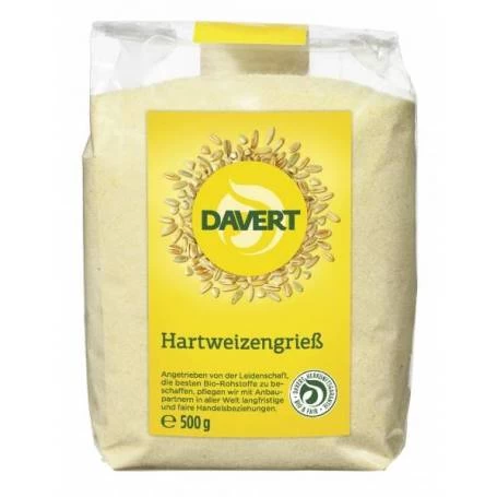 Gris din grau dur eco-bio 500g, DAVERT