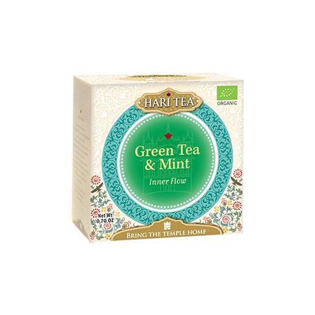 Ceai premium - Inner Flow - ceai verde si menta eco-bio 10dz - Hari Tea