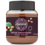 Crema de ciocolata cu lapte si alune de padure, eco-bio, 350g - Biona