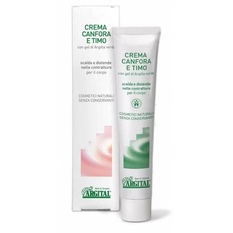 Crema cu namol camfor si cimbru - impotriva durerilor, 50ml - Argital