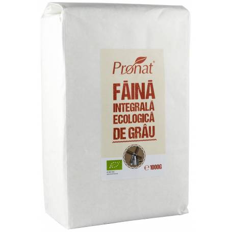 Faina integrala de grau - eco-bio 1kg- Pronat