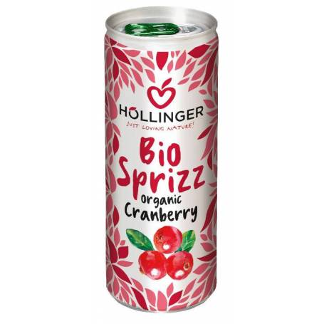 Suc de merisoare - eco-bio 250ml, CARBOGAZOS - Hollinger