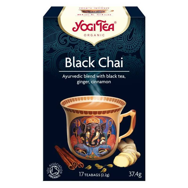 CEAI NEGRU 17pl ECO-BIO - Yogi Tea