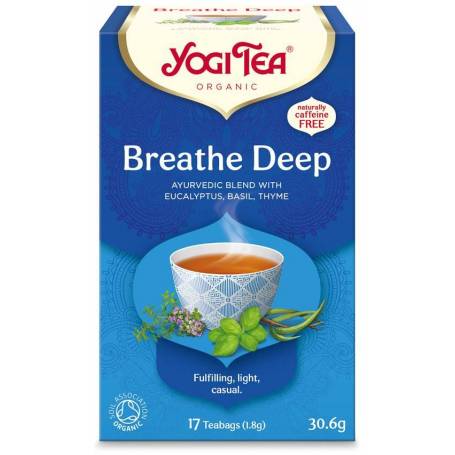 CEAI RESPIRATIE PROFUNDA 17pl ECO-BIO - Yogi Tea