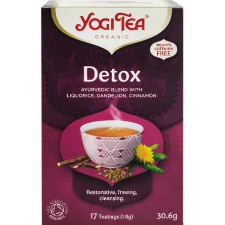 Ceai DETOXIFIANT 17pl ECO-BIO - Yogi Tea
