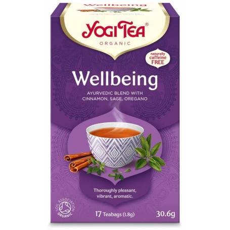 CEAI Wellbeing - STARE DE BINE 17pl ECO-BIO - Yogi Tea