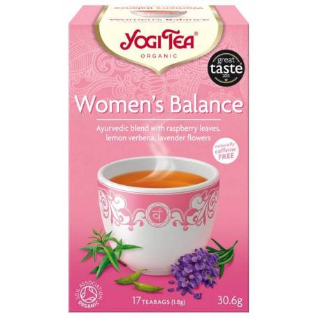 CEAI ECHILIBRUL FEMEILOR 17pl ECO-BIO - Yogi Tea