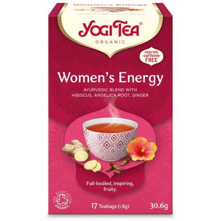 CEAI ENERGIE PENTRU FEMEI 17pl ECO-BIO - Yogi Tea