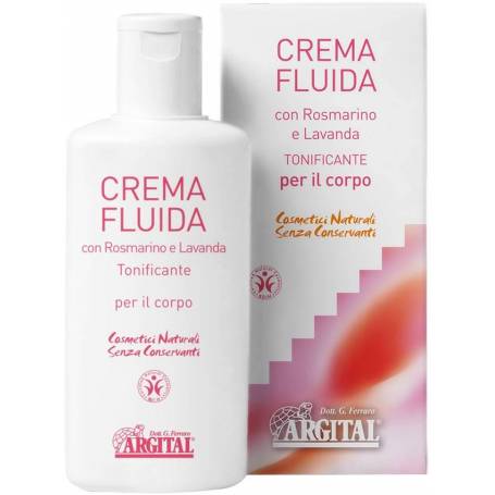 Crema de corp lichida cu lavanda si rozmarin, 200ml - Argital