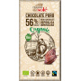 Ciocolata neagra 56% cacao Eco-Bio 100g - Sole