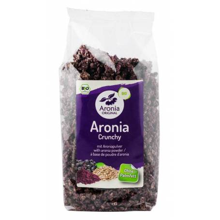 Muesli crocant cu fructe de Aronia 375g ECO-BIO - Aronia Original