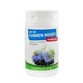Ulei de chimen negru, 40 capsule  Medicura