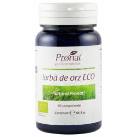 Iarba de orz – eco-bio 90 comprimate - Medicura - Pronat