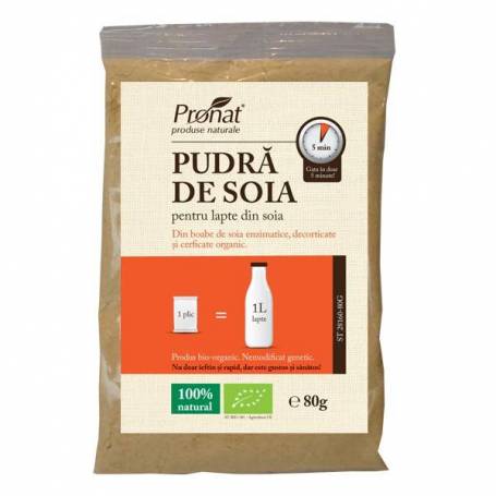 Pudra de soia - eco-bio 80g - Pronat