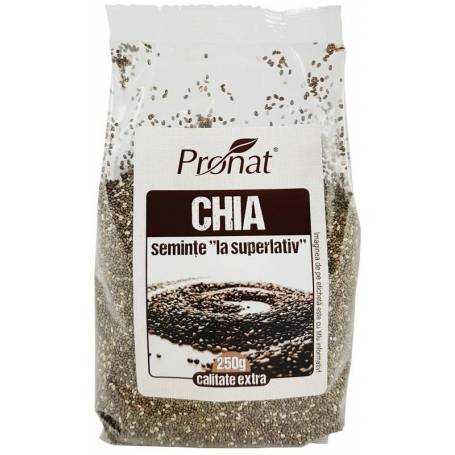 Seminte de Chia, 250g - Pronat