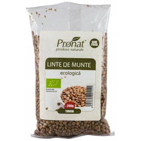 Linte de munte - eco-bio 200g - Pronat