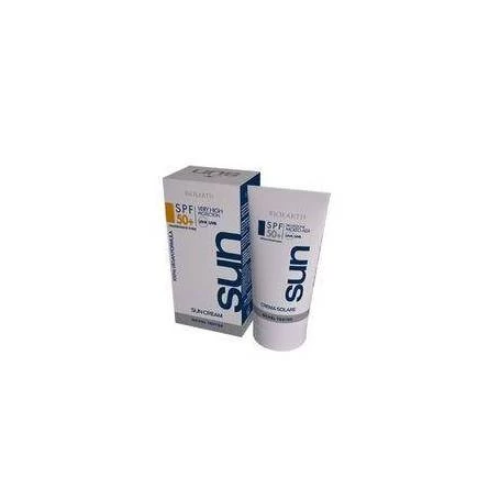 Crema solara ten SPF 50 colorata cu ulei de imortele 50ml Biosun - BIOEARTH