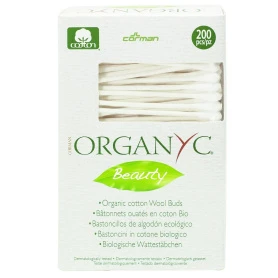 Betisoare De UreCHI Din Bumbac ORGanic - 200 Buc - CORMAN ORGANYC