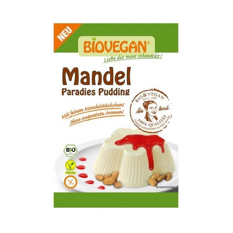 Budinca de migdale bio 49g - Biovegan