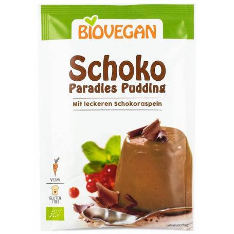 Budinca de ciocolata bio 50g - Biovegan